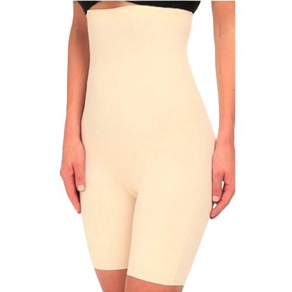 Yummie by Heather Thomson Other - Yummie High Waist Mid Thigh Short Shaper FRAPPE M/L